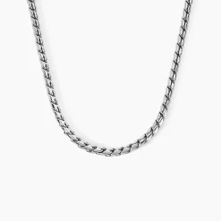 Chaine Vano Acier Blanc