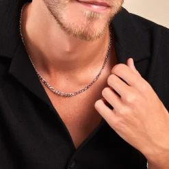 Chaine Vivian Argent Blanc