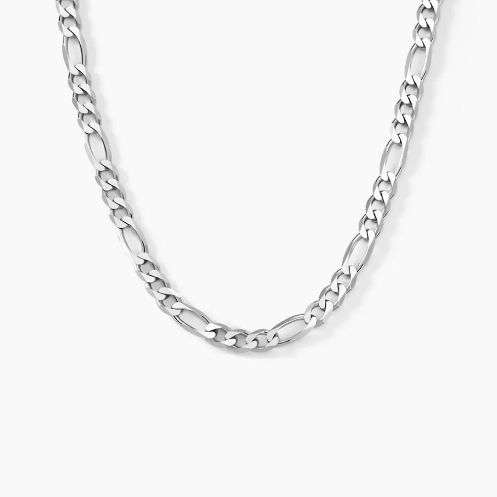 Chaine Vivian Argent Blanc