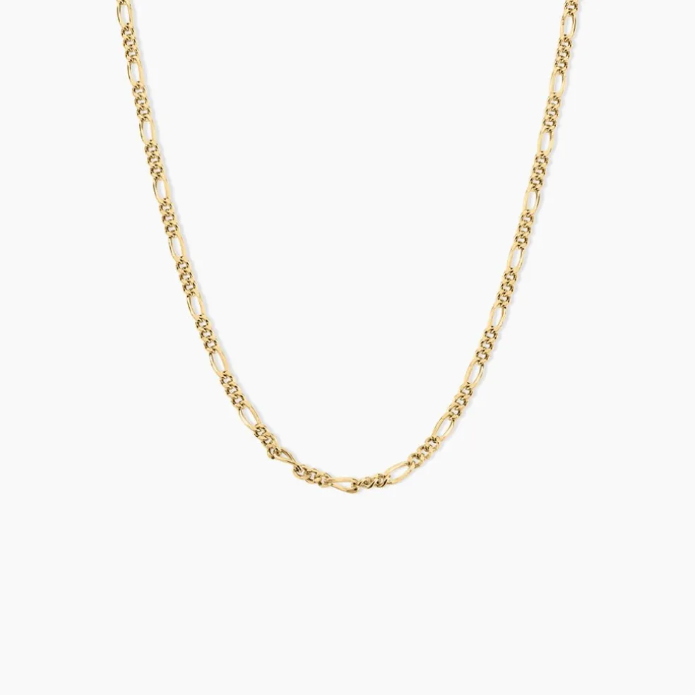 Chaîne Bixente Plaqué Or Jaune