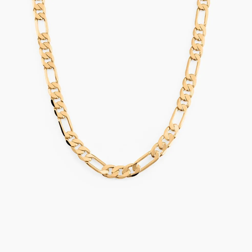 Chaîne Bixente Plaqué Or Jaune