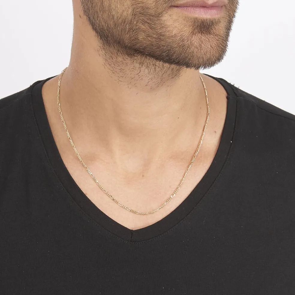 Chaîne Bixente Plaqué Or Jaune