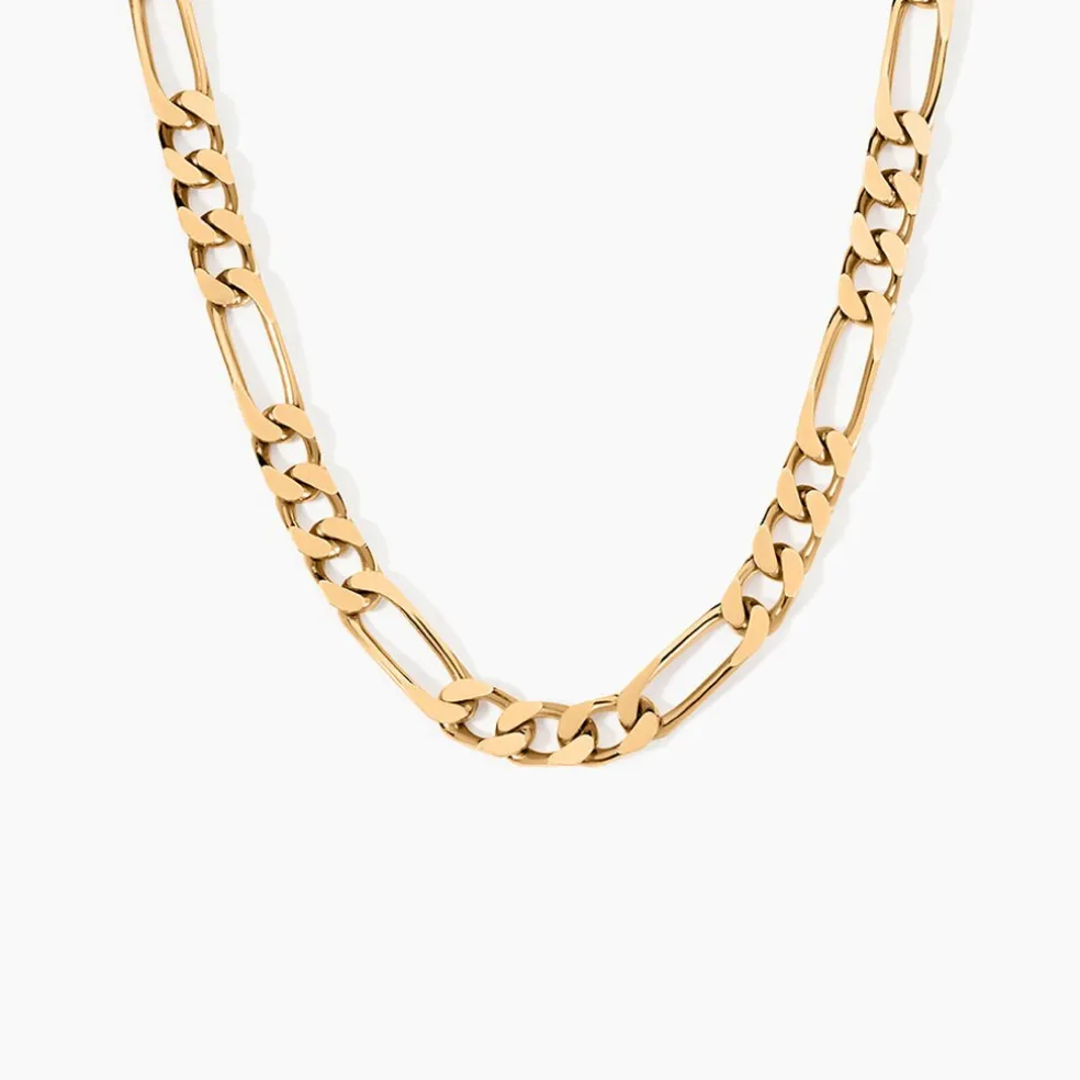 Chaîne Bixente Plaqué Or Jaune