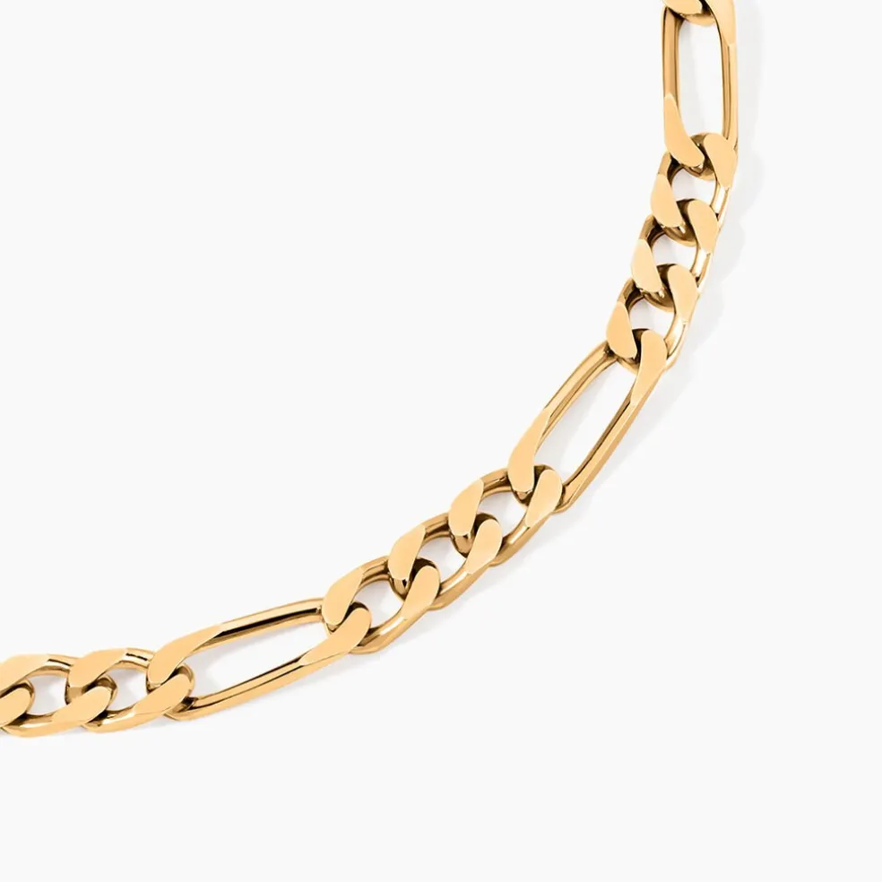 Chaîne Bixente Plaqué Or Jaune