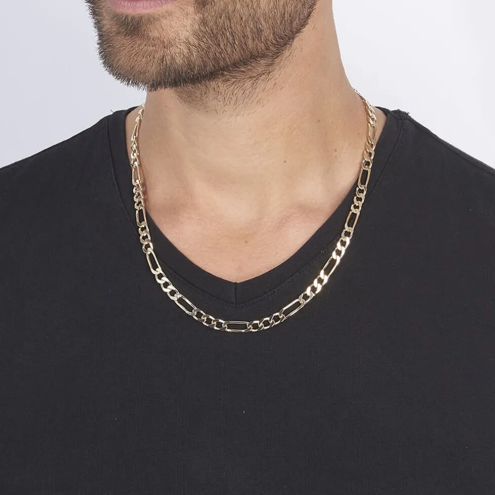 Chaîne Bixente Plaqué Or Jaune