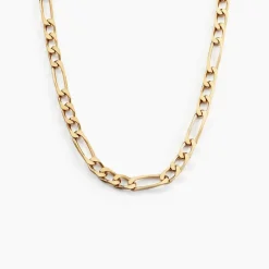 Chaîne Bixente Plaqué Or Jaune