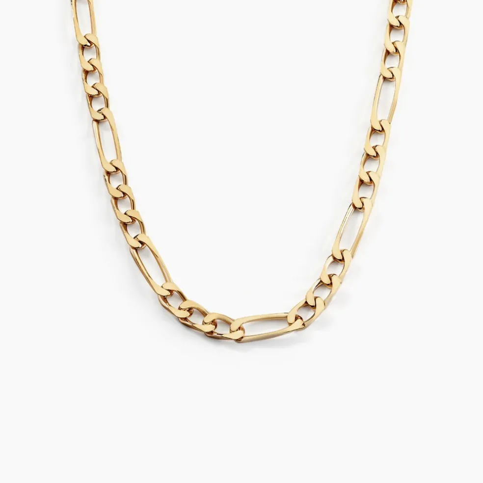 Chaîne Bixente Plaqué Or Jaune