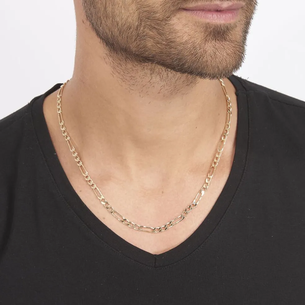 Chaîne Bixente Plaqué Or Jaune