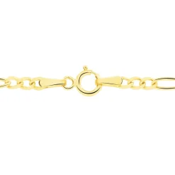 Chaîne Cameo Maille Alternee 1/3 Or Jaune