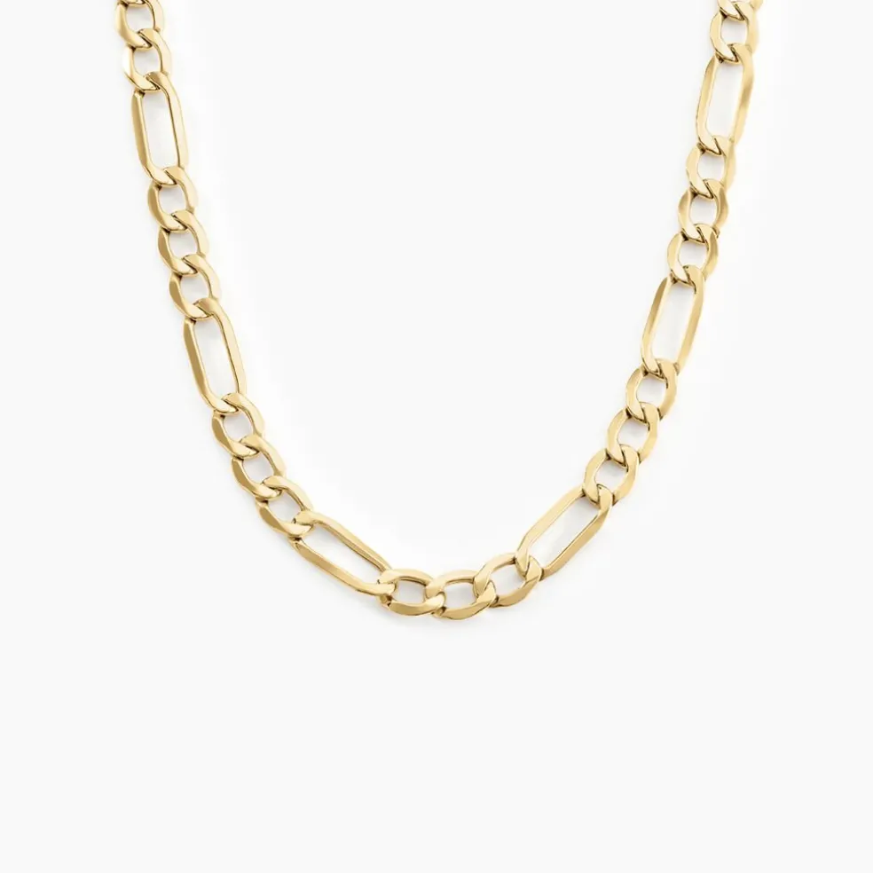 Chaîne Cameo Maille Alternee 1/3 Or Jaune