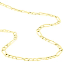 Chaîne Cameo Maille Alternee 1/3 Or Jaune