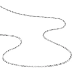 Chaîne Clementine Argent Blanc