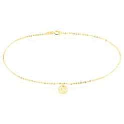 Chaîne De Cheville Aravinda Or Jaune