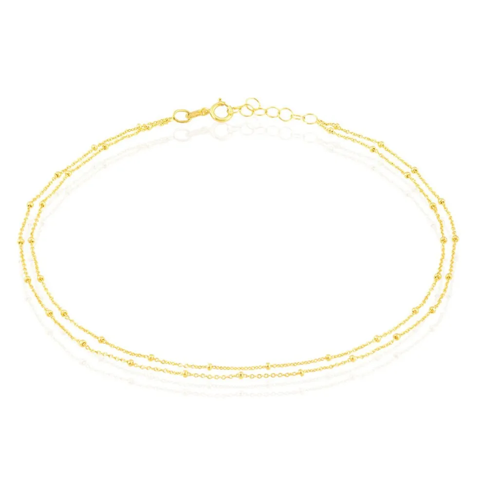 Chaîne De Cheville Dudel Or Jaune