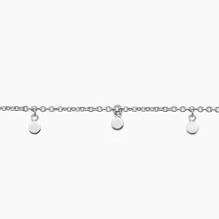 Chaîne De Cheville Fillira Argent Blanc