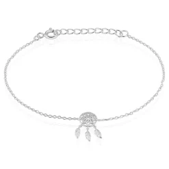 Chaîne De Cheville Ine Argent Blanc