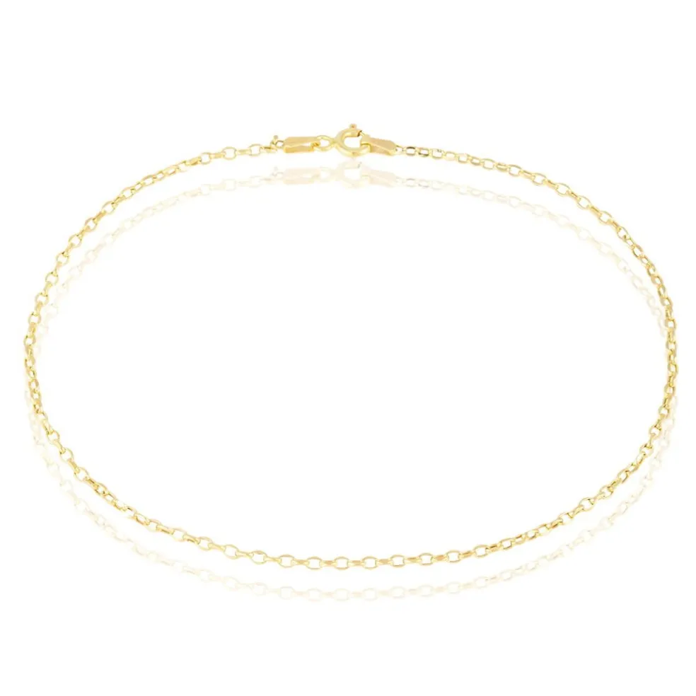 Chaîne De Cheville Jaiden Or Jaune