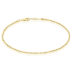 Chaîne De Cheville Lodi Plaqué Or Jaune