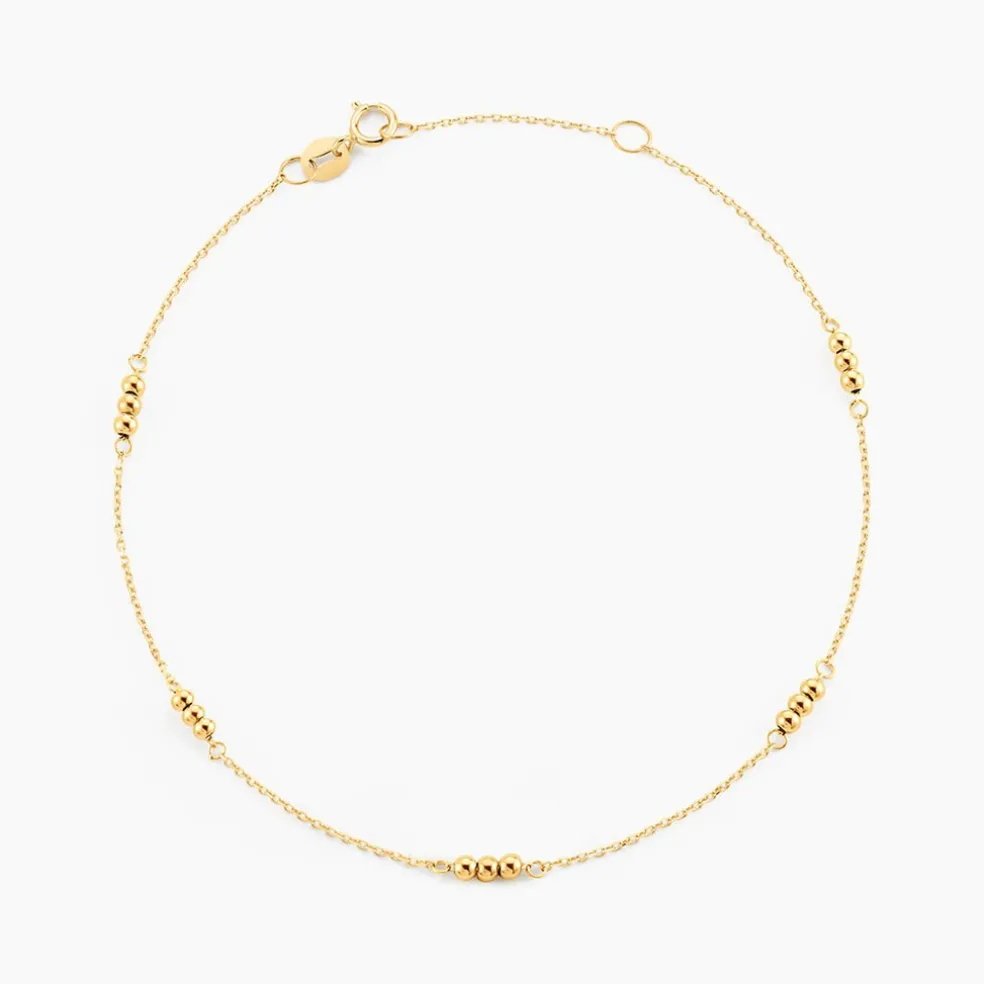 Chaîne De Cheville Ourania Or Jaune