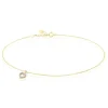 Chaîne De Cheville Samanta Or Jaune Oxyde De Zirconium