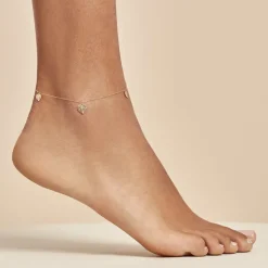 Chaîne De Cheville Siobhan Or Jaune