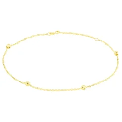 Chaîne De Cheville Zahia Or Jaune