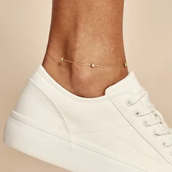 Chaîne De Cheville Zahia Or Jaune