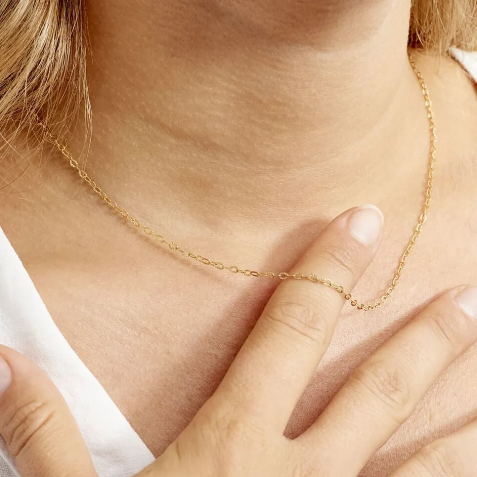 Chaîne Forçat Or Jaune