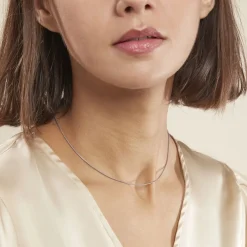 Chaîne Geva Argent Blanc