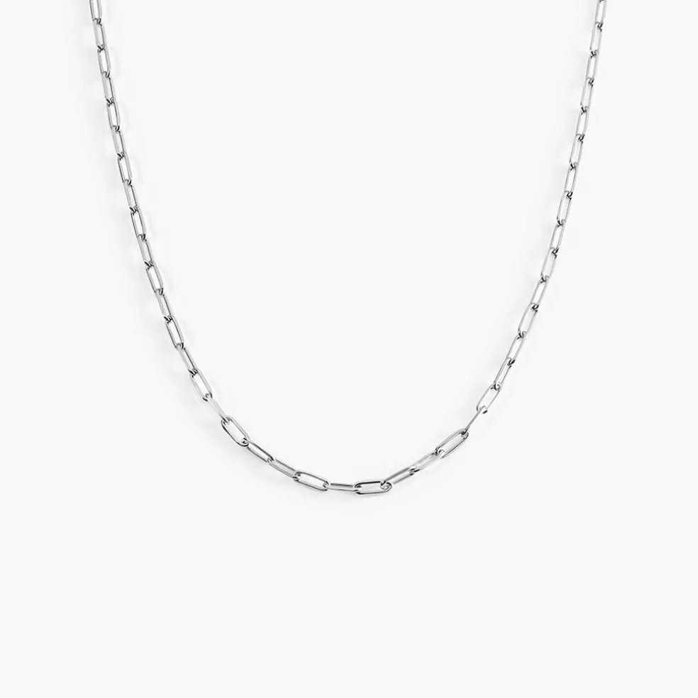 Chaîne Havana Argent Blanc