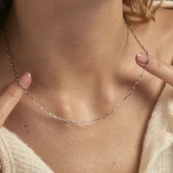 Chaîne Havana Argent Blanc