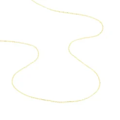 Chaîne Igoa Maille Forçat Diamantee Or Jaune