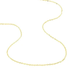 Chaîne Igoa Maille Forçat Diamantee Or Jaune
