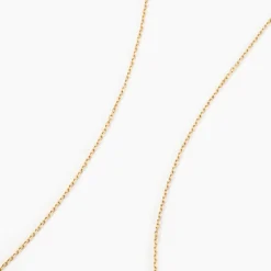 Chaîne Igoa Maille Forçat Diamantee Or Jaune