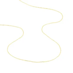 Chaîne Igoa Maille Forçat Diamantee Or Jaune