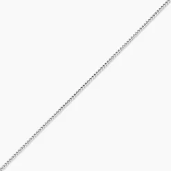 Chaîne Imad Maille Gourmette Or Blanc