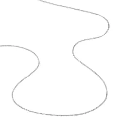 Chaîne Imad Maille Gourmette Or Blanc