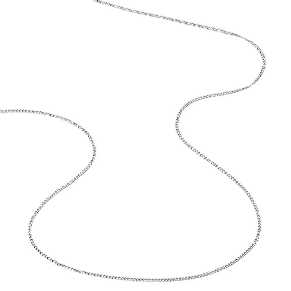 Chaîne Imad Maille Gourmette Or Blanc