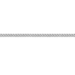 Chaîne Imad Maille Gourmette Or Blanc