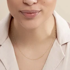 Chaîne Imanie Maille Singapour Or Jaune