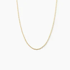 Chaîne Imanie Maille Singapour Or Jaune