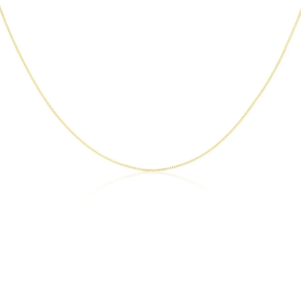 Chaîne Irisa Maille Gourmette Or Jaune