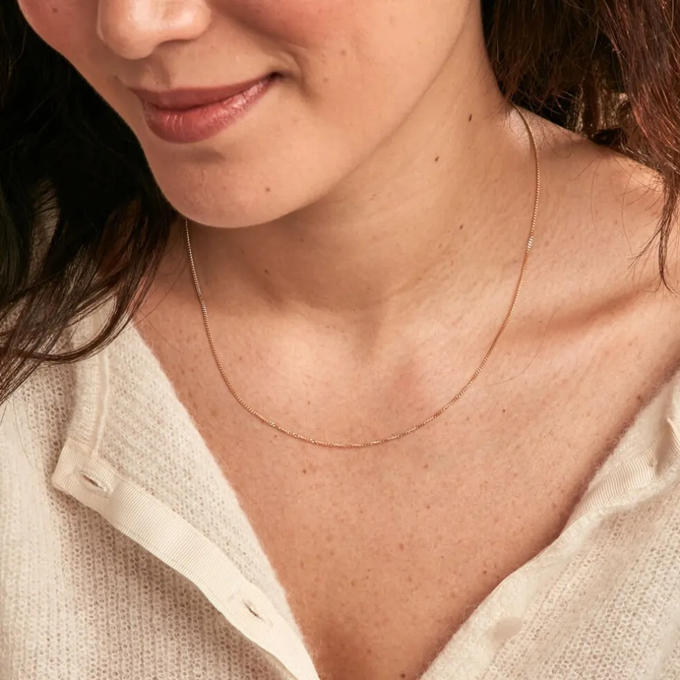 Chaîne Irisa Maille Gourmette Or Jaune