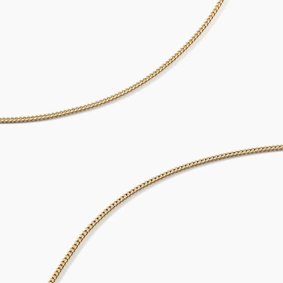 Chaîne Kena Maille Gourmette Or Jaune