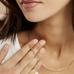 Chaîne Mayson Or Jaune Maille Cheval