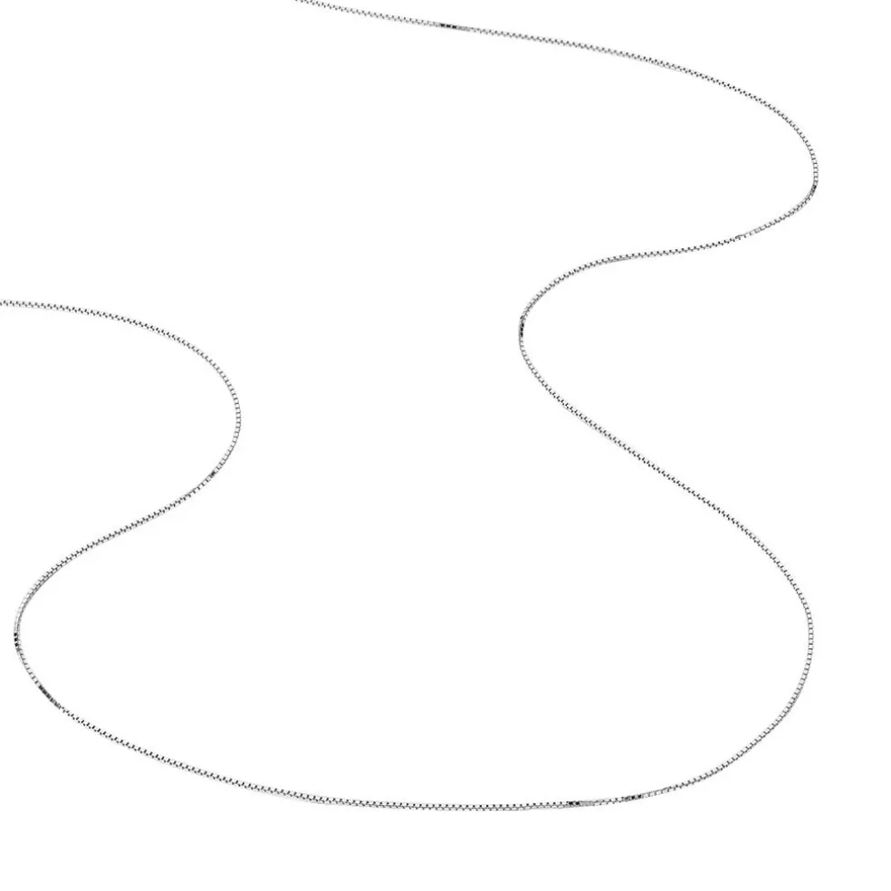 Chaîne Nirina Maille Vénitienne Or Blanc