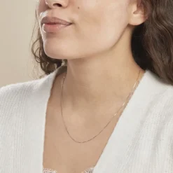 Chaîne Nirina Maille Vénitienne Or Blanc