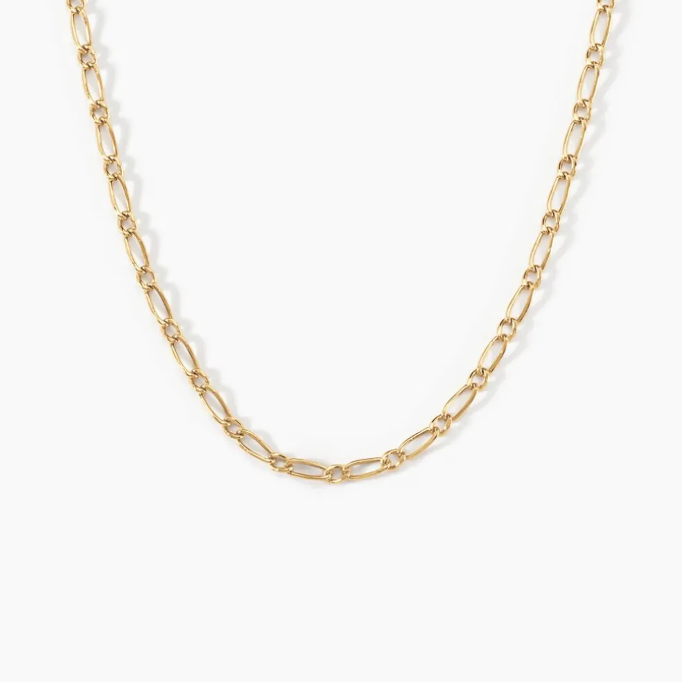 Chaîne Ophelio Maille Alternee 1/1 Or Jaune