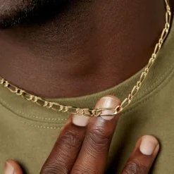 Chaîne Ophelio Maille Alternee 1/1 Or Jaune