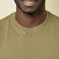 Chaîne Ophelio Maille Alternee 1/1 Or Jaune